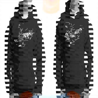 Bass Guitar Player Music Guitarist Musician Rock Hoodie - Thegiftio UK