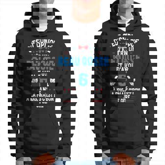 Beau Gosse Humour Cadeau Anniversaire Original Garçon 6 Ans Sweat à capuche - Cadeauxyz