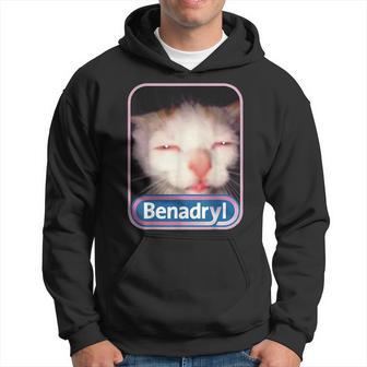 Benadryl Meme Cat Hoodie - Thegiftio UK