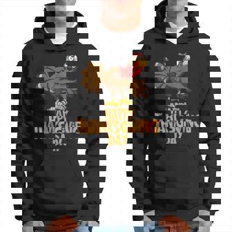 Best Happy Thanksgiving Day Serious Angry Turkey Hoodie - Monsterry