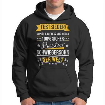 Bester Schwiegersohn Der Welt Testsieger Kapuzenpullover - Geschenkecke