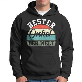 Bester Uncleater Der Weltintage Retro Father's Day Kapuzenpullover - Geschenkecke