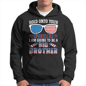 Big Brother 4Th Of July Pregnancy Announcement Hoodie - Monsterry DE