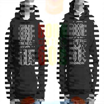 Birthday Party Celebration Retro Crown Born In The 60S Hoodie - Monsterry