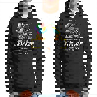 Birthday Squad Kaiju Birthday Party Monster Lover Hoodie - Monsterry