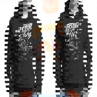 Birthday Turkey Happy Thanksgiving Day Turkey Hoodie - Monsterry