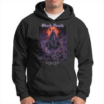 Black Death European Tour Medieval History Hoodie - Thegiftio UK