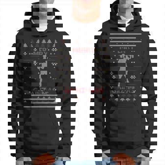 Bodybuilding Ugly Christmas Sweater Weightlifting Gym Xmas Hoodie - Seseable