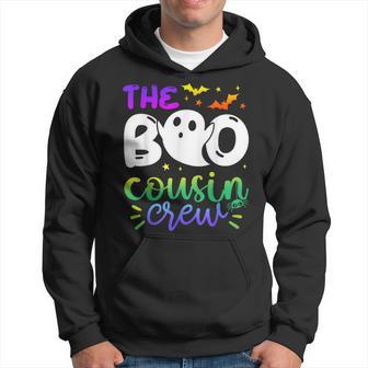 The Boo Cousin Crew Halloween Ghost Trick Treat Squad Matchi Hoodie - Thegiftio UK