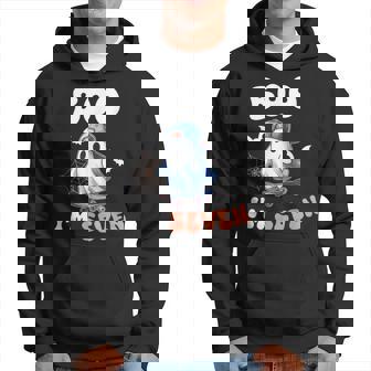 Boo I'm Seven Ghost Skateboard 7Th Birthday Halloween Boys Hoodie - Monsterry
