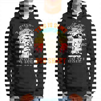 This Is Some Boo Sheet Ghost Retro Halloween Halloween Hoodie - Monsterry