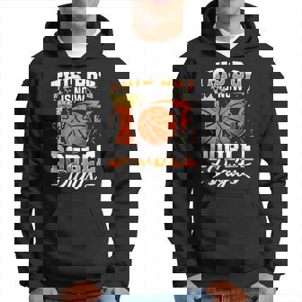 This Boy Double Digits Basketball 10 Year Old Boy Birthday Hoodie | Seseable UK