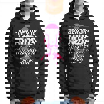 Breast Cancer Awareness Check Your Boobs Survivor Hoodie - Thegiftio UK