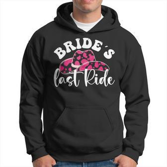 Bride´S Last Ride Bachelorette Party Cowgirl Country Hoodie - Thegiftio UK