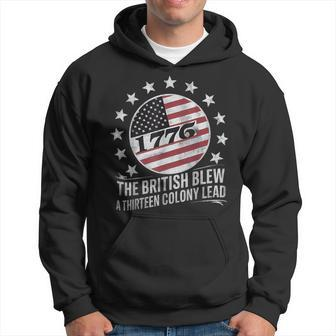 The British Blew A 13 Colony Lead 4Th Of July Hoodie - Monsterry UK