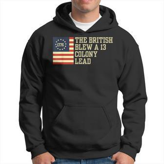 The British Blew A 13 Thirn Colony Lead 4Th Of July Hoodie - Monsterry UK