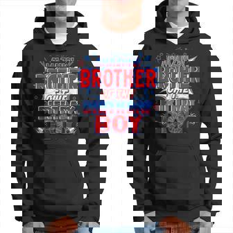 Brother Of The Birthday Boy Costume Spider Web Birthday Hoodie - Thegiftio UK