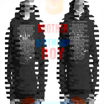 Brother Of The Birthday Boy Costume Spider Web Spider Lover Hoodie - Thegiftio UK