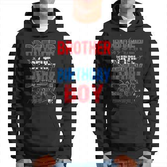 Brother Of The Birthday Boy Matching Family Spider Web Hoodie - Thegiftio UK