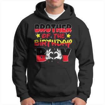 Brother Of The Birthday Boy Mouse Family Matching Hoodie - Thegiftio UK