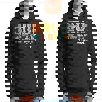 Bruh We Back Principal Happy Fist Day Of School Hoodie - Thegiftio UK