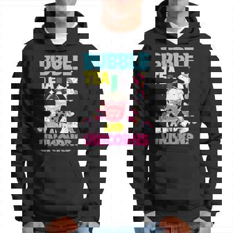 Bubble Tea Unicorns Boba Tea Pearl Kawaii Bubble Tea Hoodie - Thegiftio