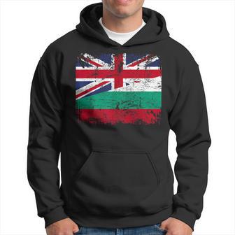 Bulgaria Half Britain Uk Friendship Flag Bulgarian Hoodie - Thegiftio UK