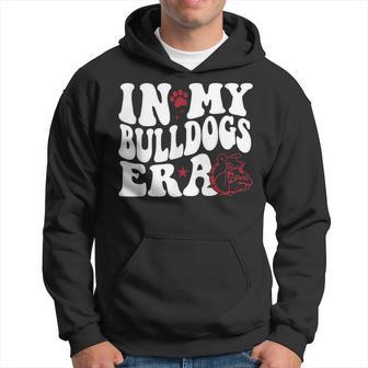 In My Bulldogs Era For Red Bulldog Mascot Sports Fan Hoodie - Thegiftio UK