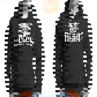 Bulldogs Mascot Back To School Team Spirit Hoodie | Seseable UK