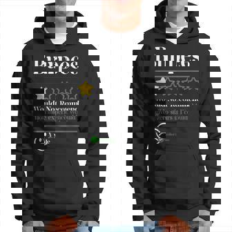 Burpees Do Not Recommend Star Rating Gym Workout Hoodie - Seseable