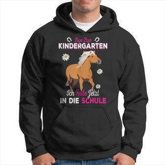 Bye Bye Kindergarten Ich Ride Jetzt In Die Schule Rider Kapuzenpullover - Geschenkecke