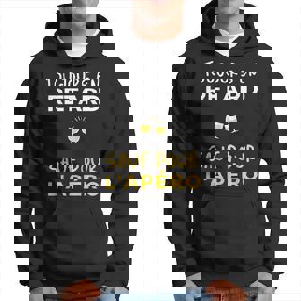 Cadeau Personnalisé Toujours En Retard Sauf Pour L'apéro Sweat à capuche - Cadeauxyz