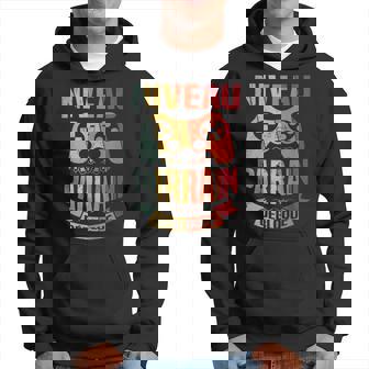 Cadeau Pour Parrain Gamer Niveau Parrain Débloqué Sweat à capuche - Cadeauxyz
