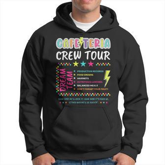 Cafeteria Crew Tour Lunch Lady Dream Team Back To School Hoodie - Thegiftio UK