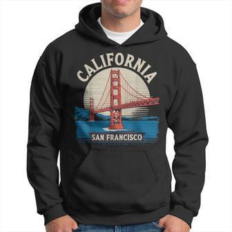 California Bridge San Francisco Hoodie - Thegiftio UK