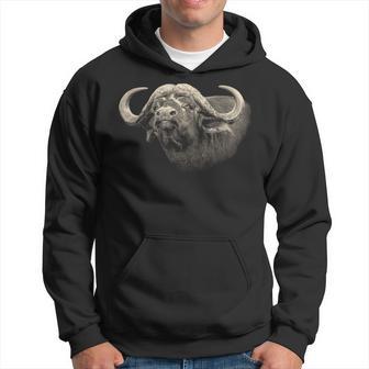 Cape Buffalo African Safari Hoodie - Thegiftio UK