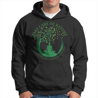 Take Care Of Nature David Attenborough Save Earth Yoga Hoodie - Thegiftio UK
