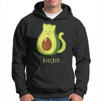 Cat Avocado Avocato Animal Puns Kapuzenpullover - Geschenkecke