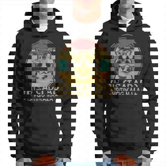 Cat Dad Voting For Kamala-Harris President 2024 Vote Blue Hoodie | Mazezy