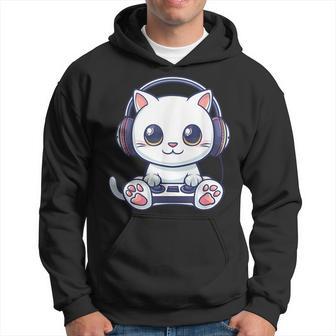 Cat Gaming Kapuzenpullover - Geschenkecke