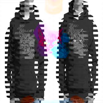 Cat Kitty Kitten Retro Vintage Hoodie - Thegiftio
