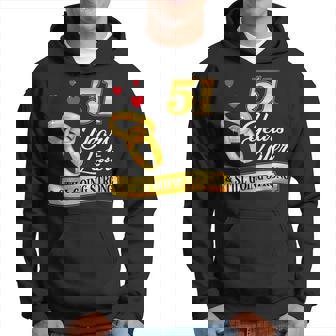 Celebrate 51 Years Of Marriage 51St Wedding Anniversary Hoodie - Monsterry
