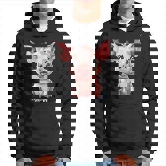 Cerdo Lindo Cerdo De La Suerte Niños Cerdito Sudadera - Regaloses