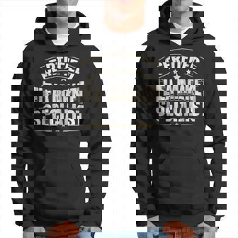 Certified Flea Market Specialist Quote For A Flea Market Fan Hoodie - Monsterry