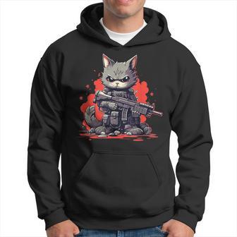 Chat De Tir Cool Pour Les Amateurs D'armes À Feu Et D'armes De Poing Sweat à capuche - Cadeauxyz