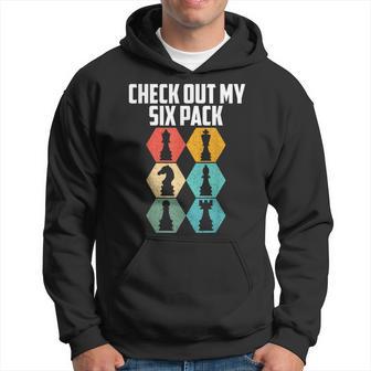 Check Out My Six Pack Chess Players Chess Hoodie - Thegiftio UK