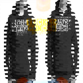 Childhood Cancer Awareness Tackle Childhood Cancer Football Hoodie | Mazezy