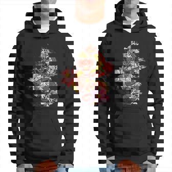 Chinese Asian Dragon Retro Grunge Edgy Aestheticaporwave Felpa con cappuccio - Novitaregali
