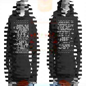 Christmas Candy Gingerbread Ugly Christmas Sweater Hoodie | Seseable UK