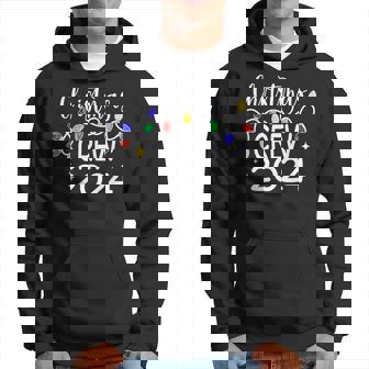 Christmas Crew 2024 Family Christmas Pajamas Xmas Matching Hoodie | Mazezy